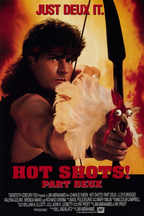 Hot Shots! Part Deux (1993) ฮ็อตช็อต 2 เสืออากาศจิตป่วน ตอน นักรบแรมเบอะสมองเลอะ